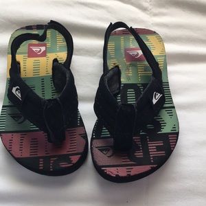Toddler Quicksilver flip flops